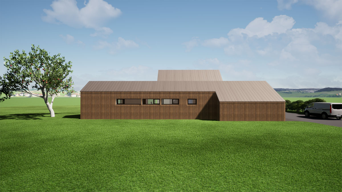 Wohnhaus Timelkam Holzwand