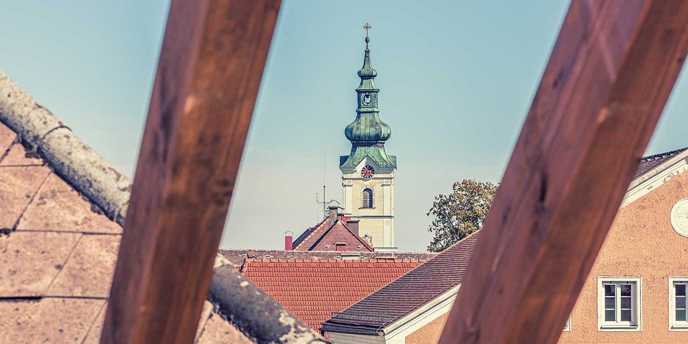 Holzinger Dachstuhl Detail