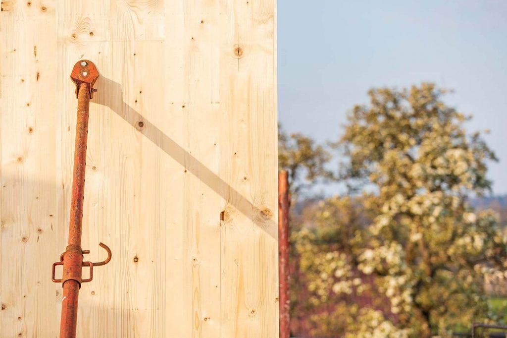 Holz- Wohnbau Detail