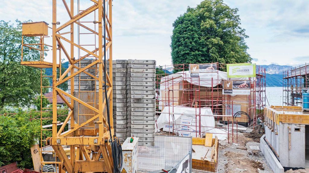 Holzhaus Litzlberg Kran