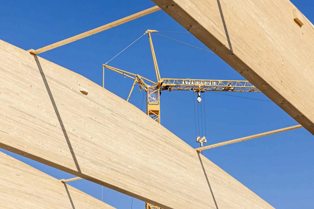 Reitanlage Detail Kran