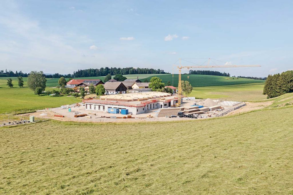 Reitanlage seitlich - Drohne