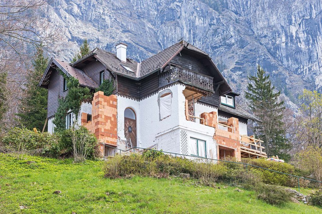 Villa Steinbach am Attersee Vorher