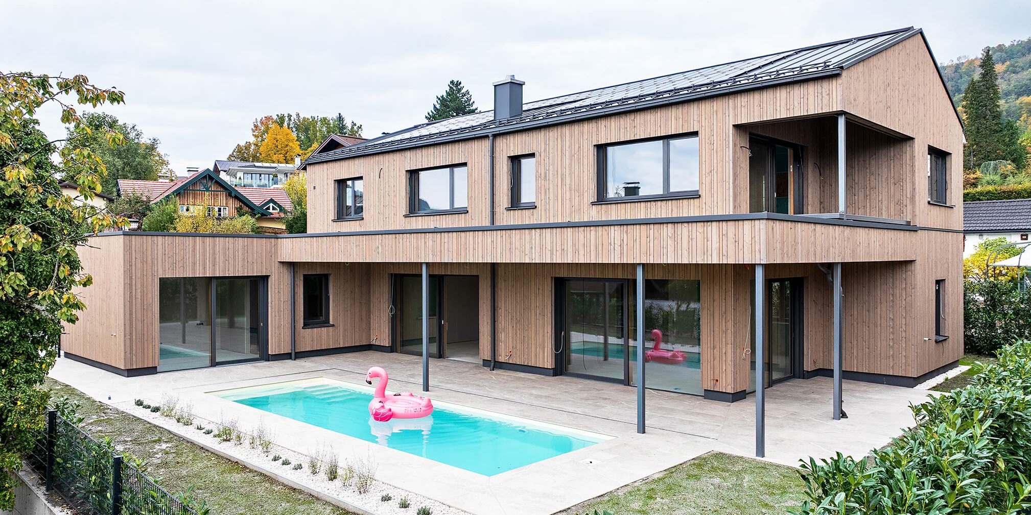 Massivholzvilla Birkengasse in Mondsee