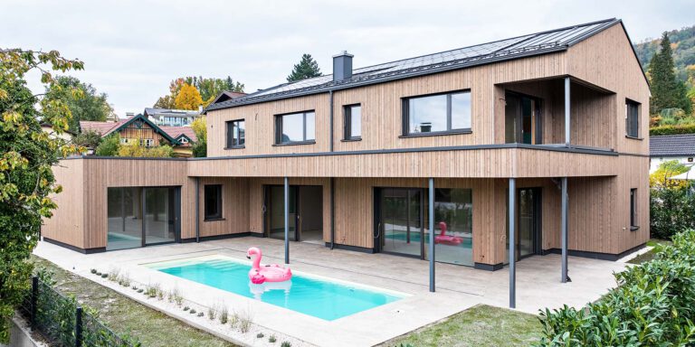 Massivholzvilla Birkengasse in Mondsee